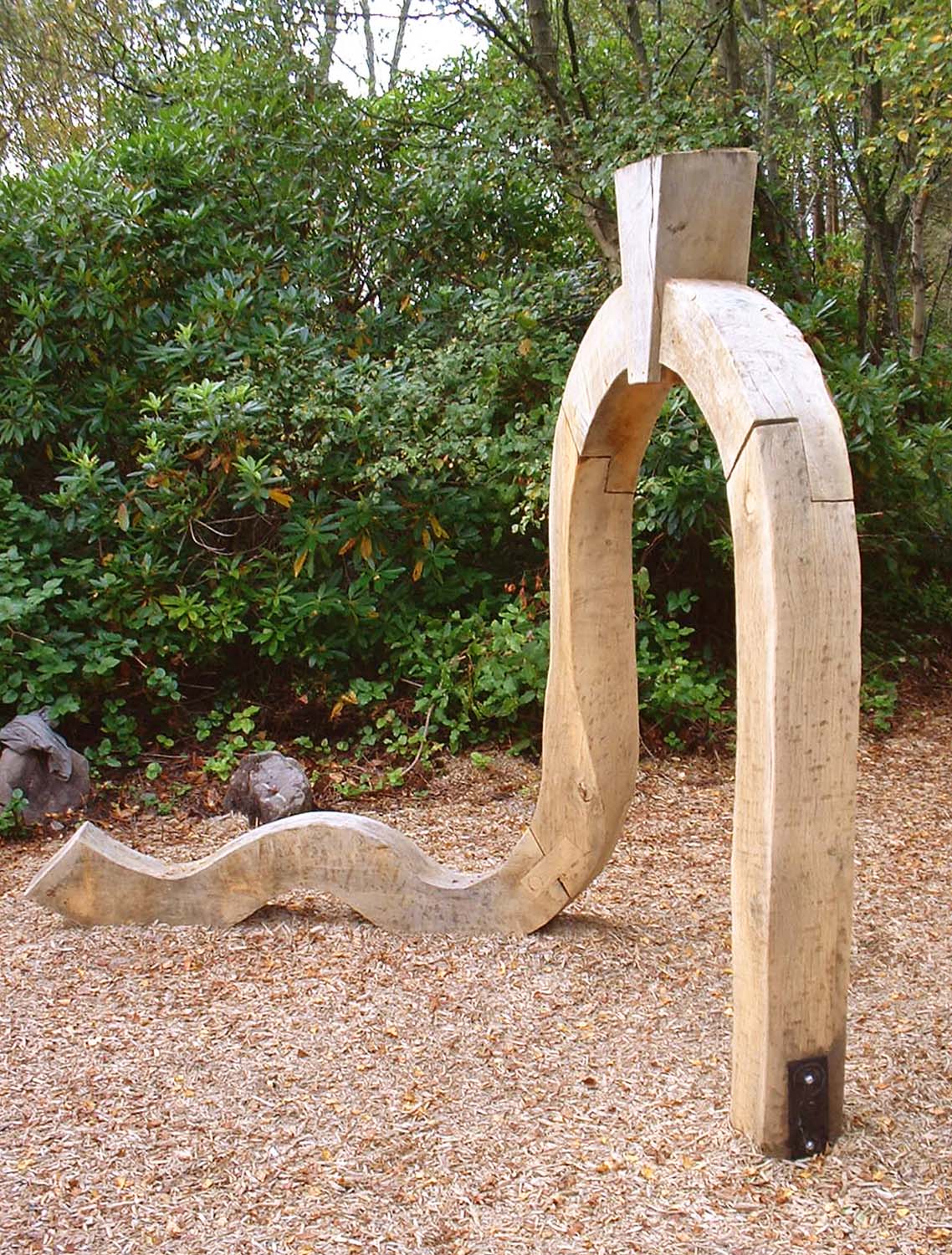 Oak Archway at the Labyrinth, Cragside Estate, View 1