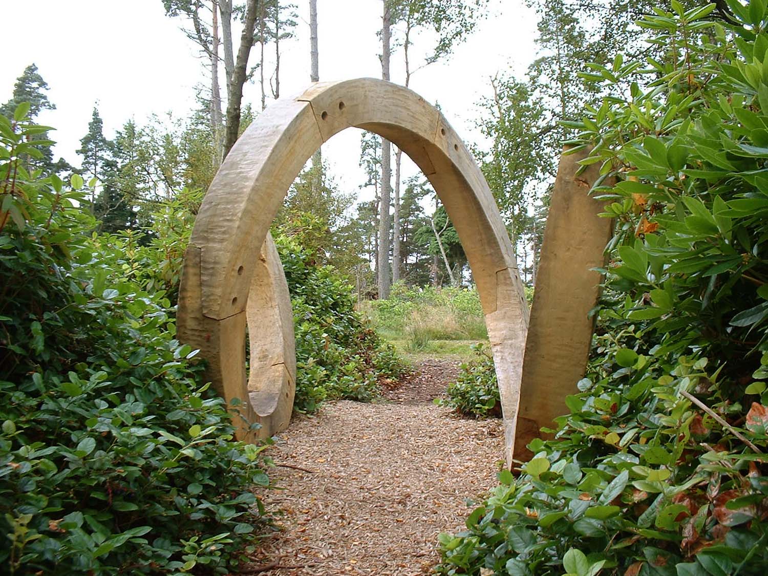Large Oak Helix at the Labyrinth, Cragside, View 2