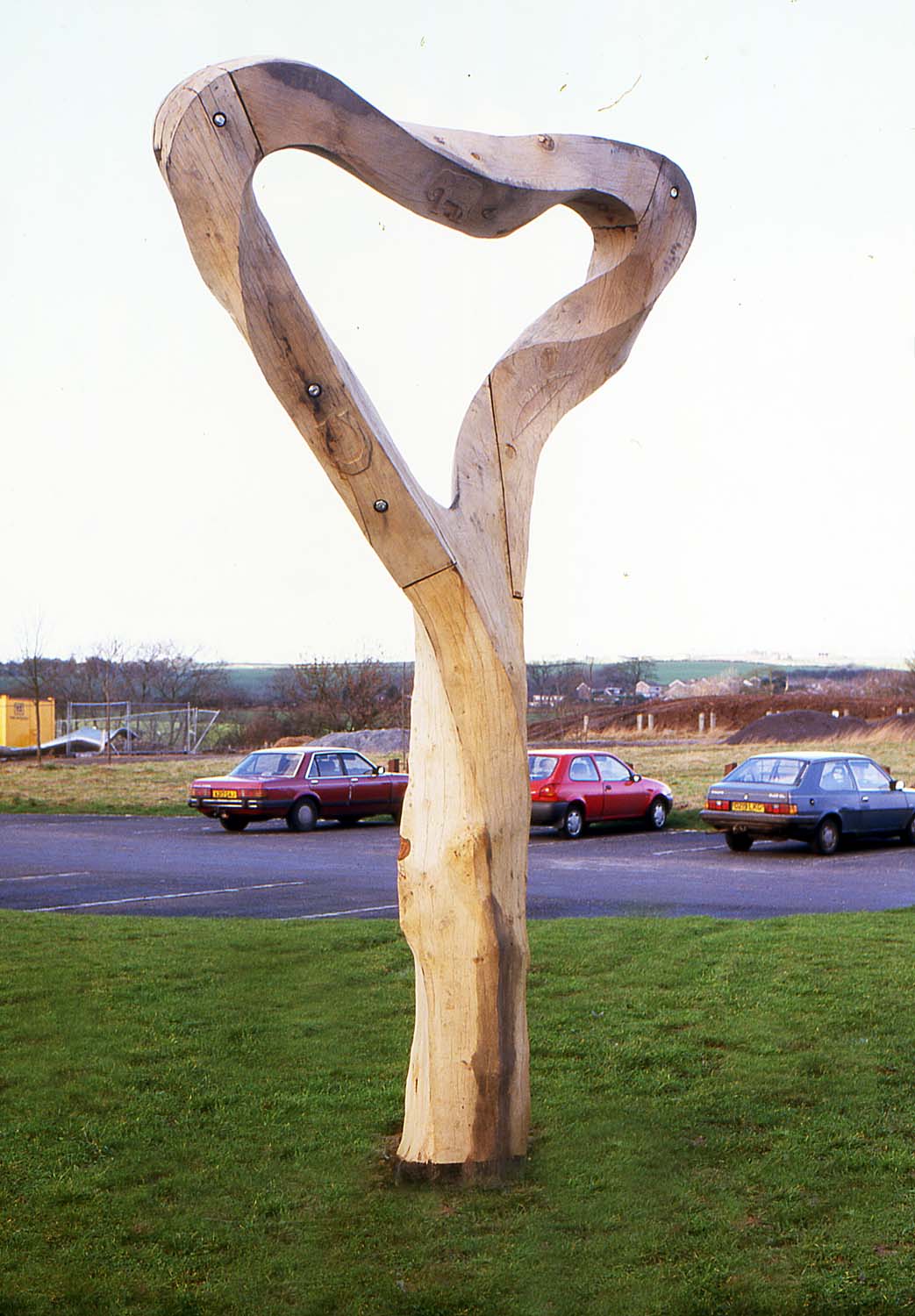 Carved Oak Entrance Feature 'Torque', Summehill Visitor Centre, Hartlepool, View 3