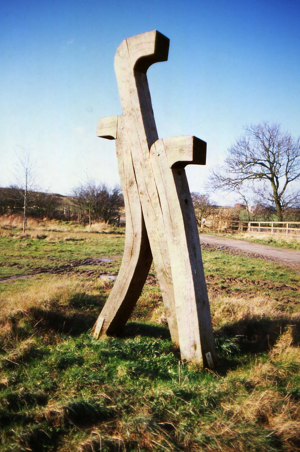 Oak Bird Feeding Station, Summerhill Visitor Centre, Hartlepool, View 1