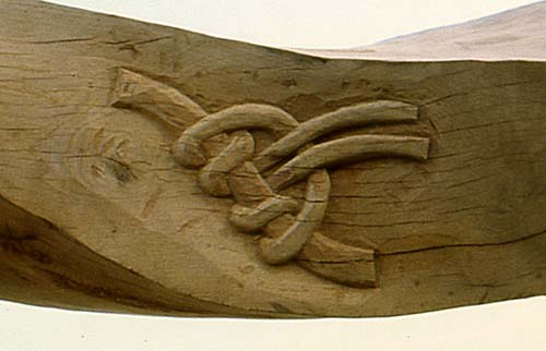 Torque, detail, Prussic Knot