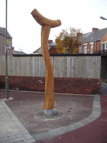 Street Sculpture at North Shields, #2, View 3